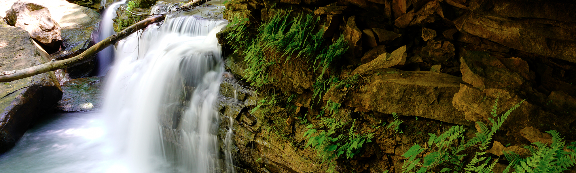 Water fall in nature Water fall in nature