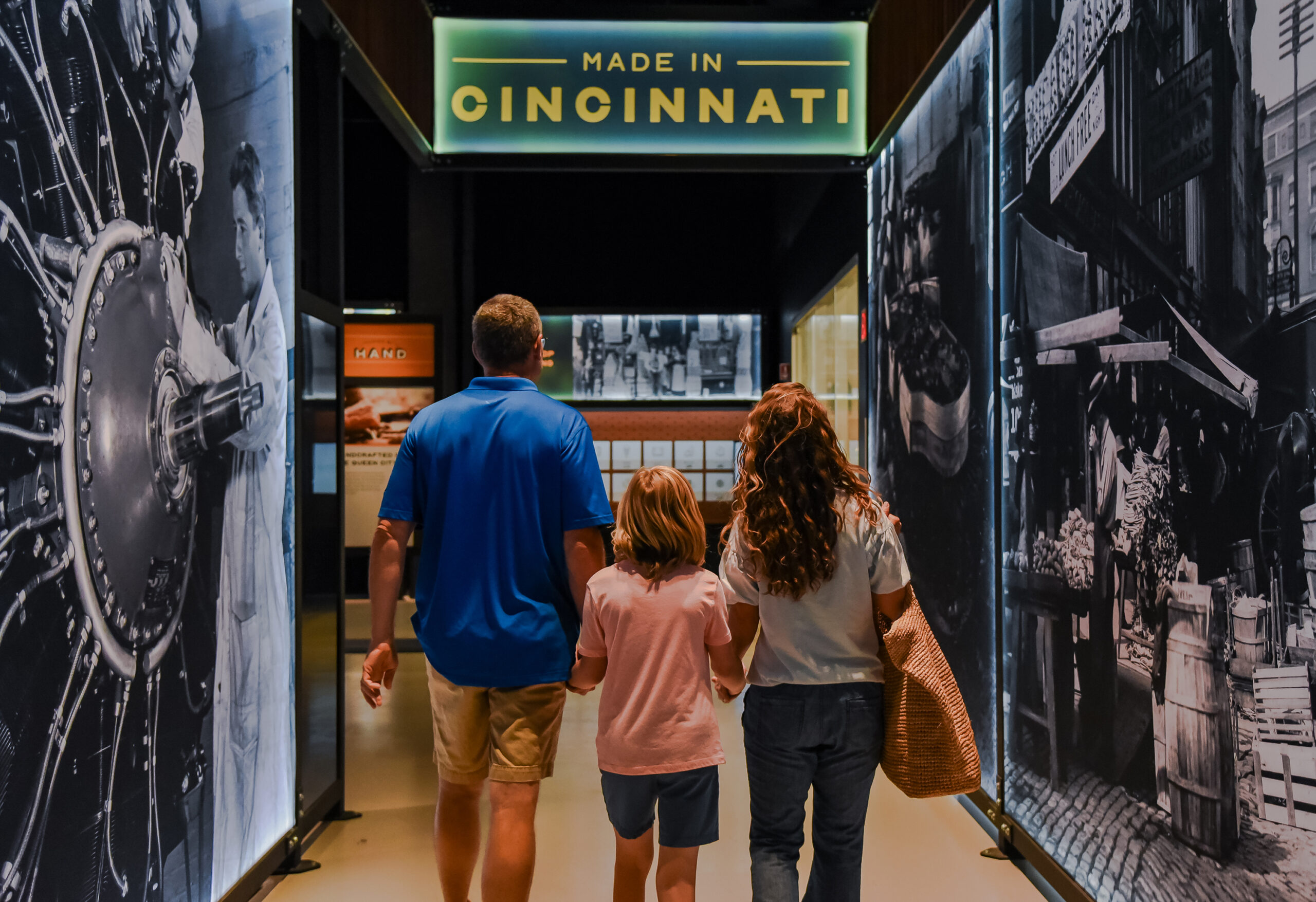 Curiosity Unleashed Image of CMC exhibit Made in Cincinnati in the Cincinnati History Museum